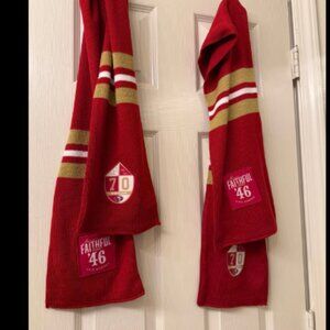 San Francisco 49ers Scarf Bundle 2 for 1